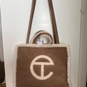 UGG x TELFAR MEDIUM SHOPPER CHESTNUT: BRAND NEW